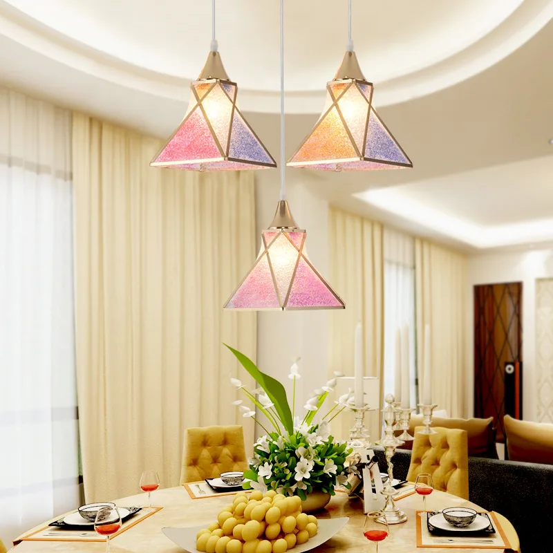 

Modern Minimalist Restaurant Lamp Chandelier one Three head Pendant Lamp For Dining Hall Resturant N1451