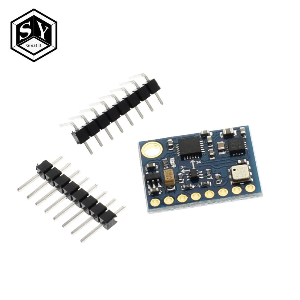 

1PCS Great IT GY-87 10DOF Module MPU6050 Smd HMC5883L BMP180 GY87 Sensor Module GY87 For Arduino