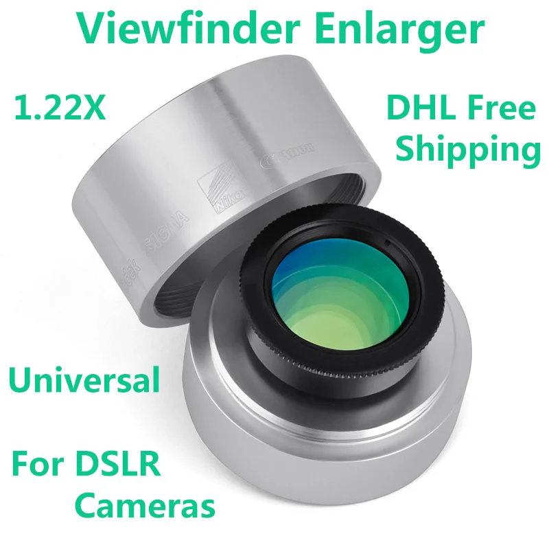 Viewfinder Enlarger Eyepiece Eyecup Magnifier For SLR Camera Tenpa1.22x Universal For Most