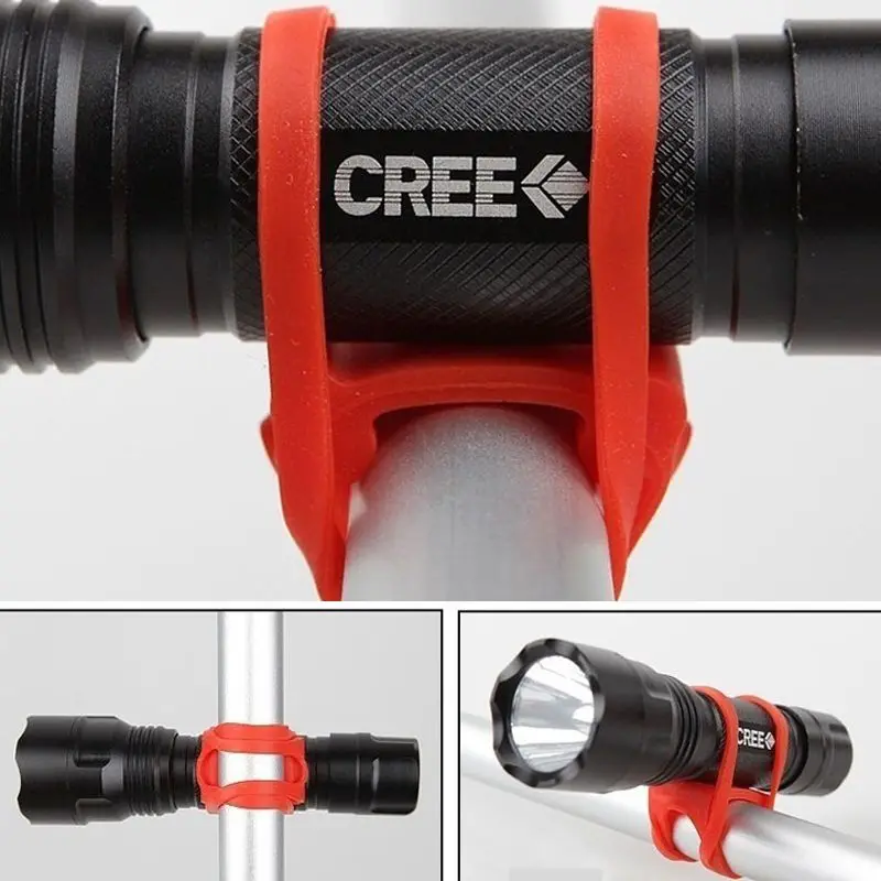 Mountain Road Bike Cycling Bicycle Elastic Silicone Strap bandage