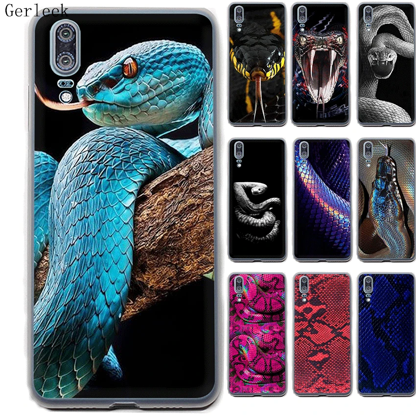 

Desxz Snake Fashion Case For Huawei Honor 6A 6C 7A Pro 7C 7X 8X 9 10 Lite Note 10 8C Play Cover Shell