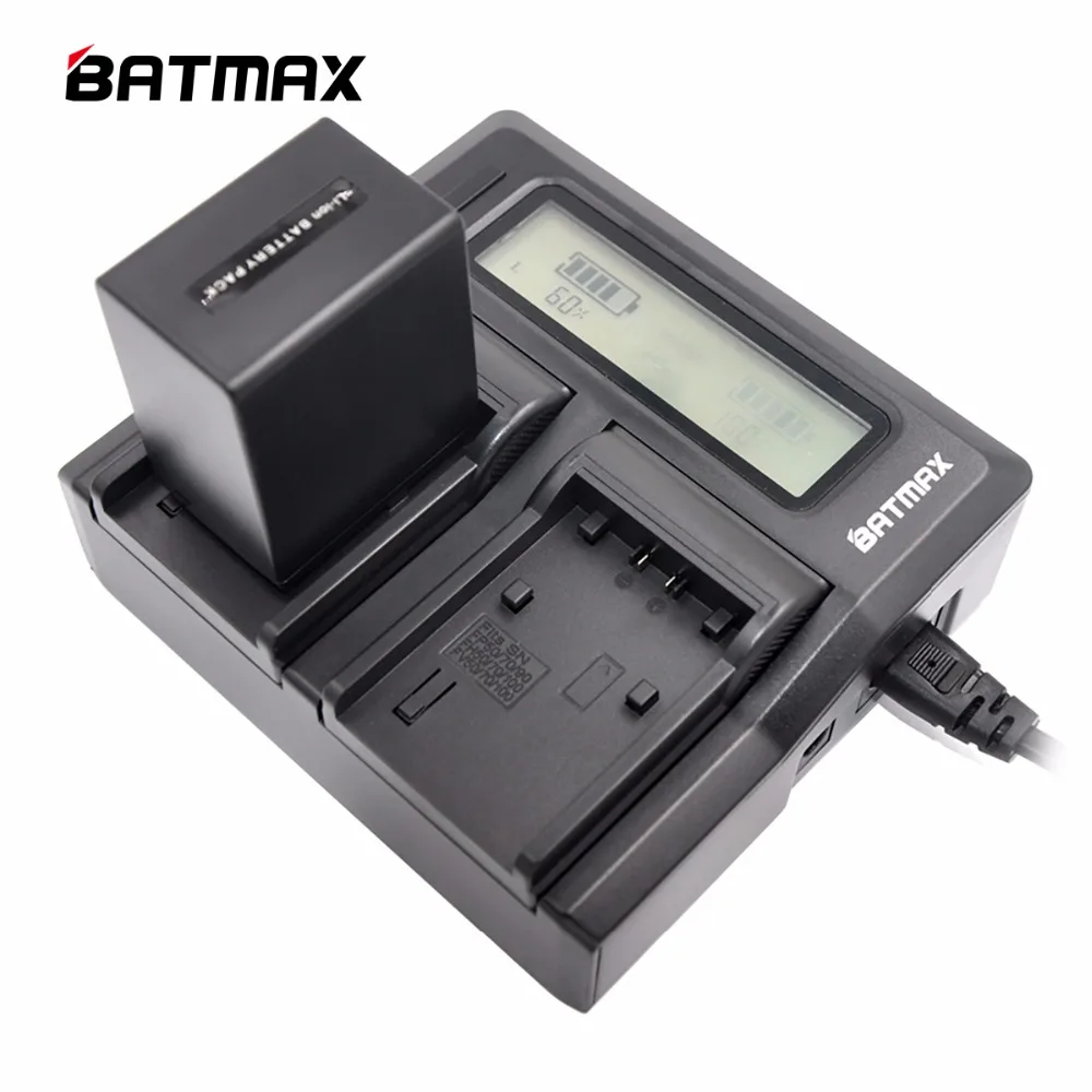 LCD Ultra Fast Dual Charger for SONY Camera NP-FP50 FP70 FP90 NP-FH50 NP-FH70 NP-FH100 NP-FV50 NP-FV70 NP-FV100 FV50 FV70 FV100