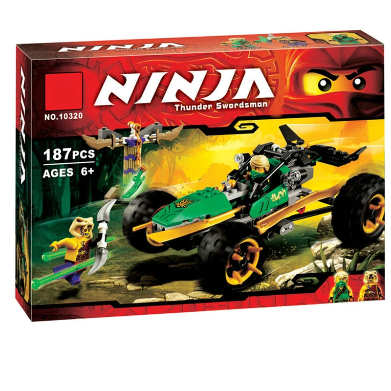 

10320 Jungle Raider Building Blocks Bricks Toys for Children Toys Boy Game Weapon Gift Car Decool Compatible with 70755