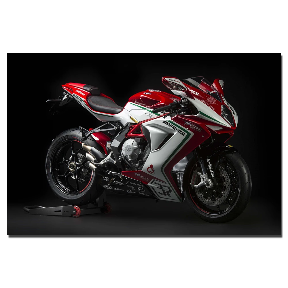 MV Agusta F3 800 RC мускул мотоцикл постер холст картина настенные художественные