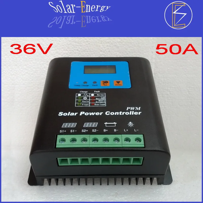 50A MPPT Solar Charge Controller 36V Battery Regulator | Обустройство дома