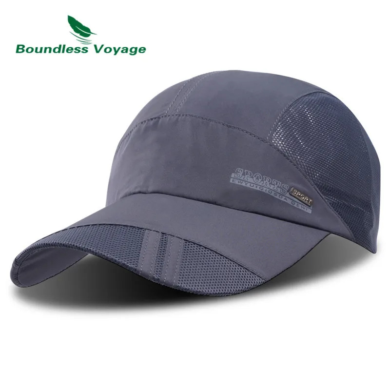 

Boundless Voyage Baseball Cap Unisex Dad Hat Ultralight Quick Dry Hat Outdoor Sport Hiking Running Cap Breathable Peaked Cap