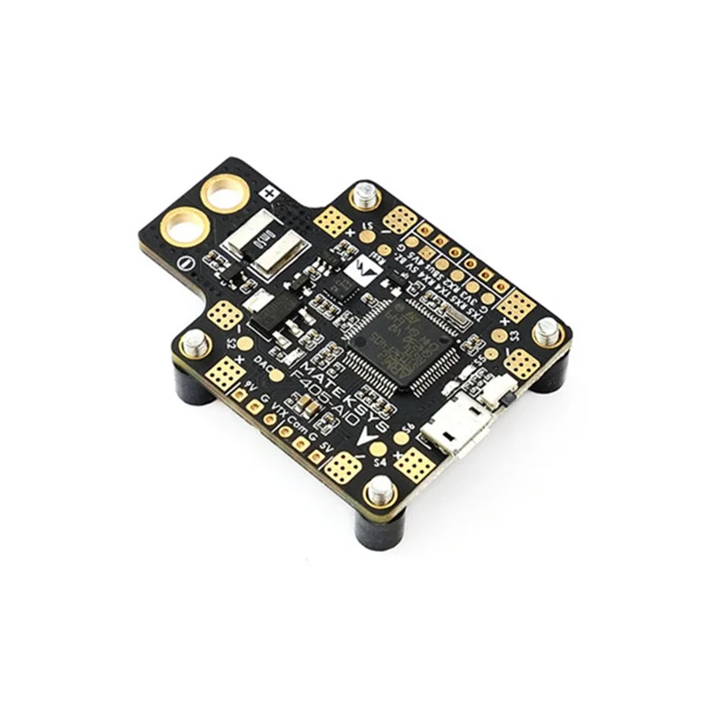 

Matek Systems BetaFlight F405-AIO Built-in PDB 5V/2A 9V/2A Dual BECSTM32F405 Flight Controller For RC Toys Multirotor
