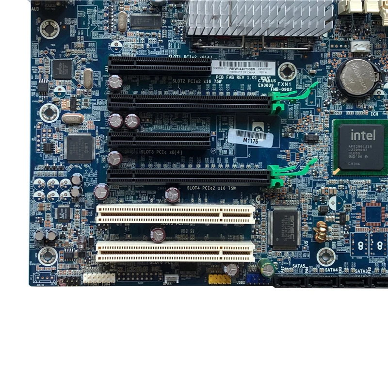 Оригинал для HP Z400 рабочая станция сервер настольная материнская плата MB LGA 1366 X58
