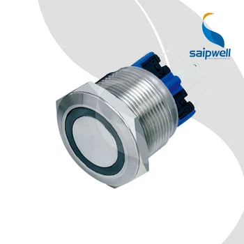 

Resetable Type Flat Stainless Steel Push Button Switch / Metal-Enclosed Switchgear with LED Light (SP22-A1)