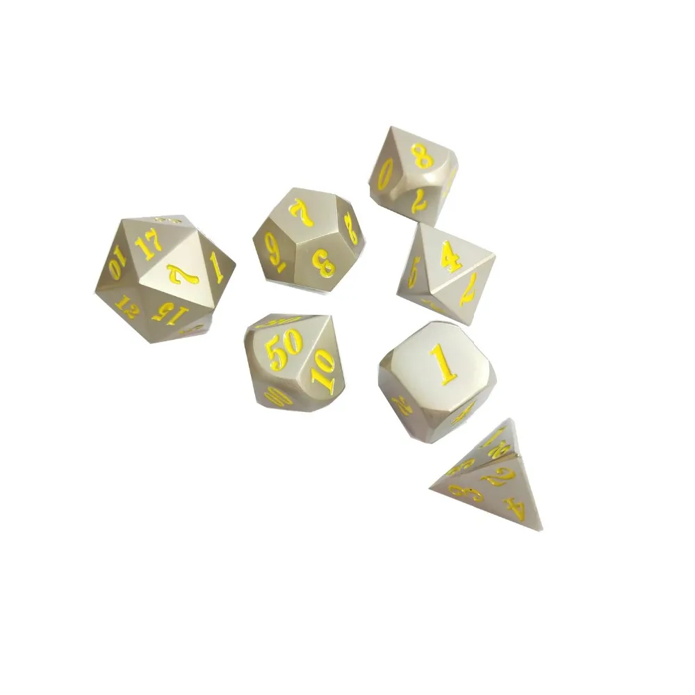 Factory direct sale Dungeons & Dragons 7pcs/set Creative RPG Dice D&D