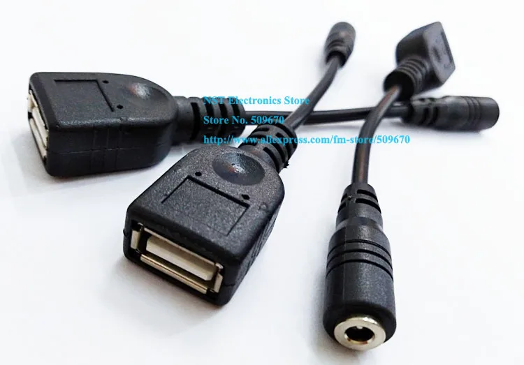NCHTEK DC 3,5x1,35 мм Гнездовой разъем для USB гнездо питания Соединительный кабель/шнур/ /25 шт