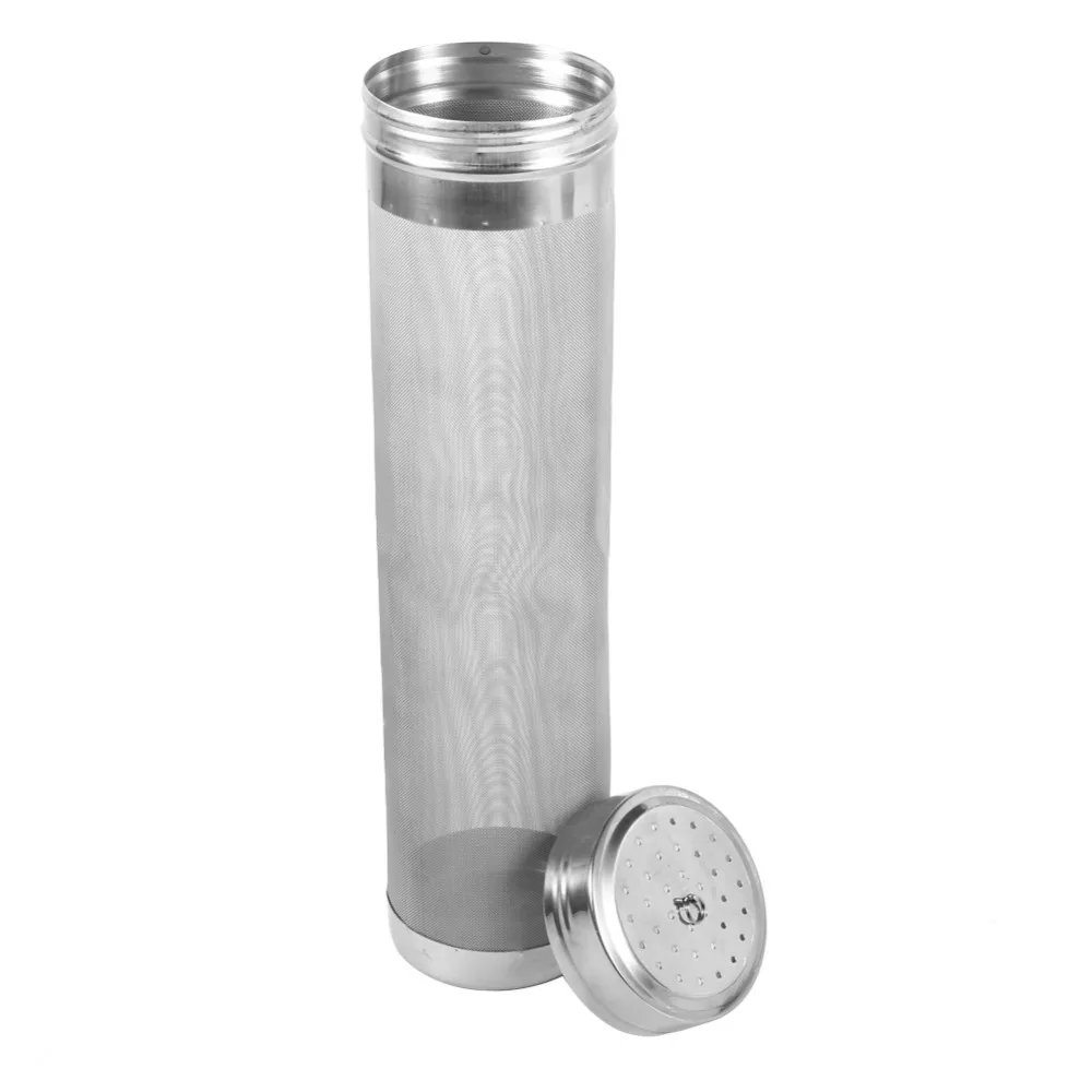 

2 Sizes Stainless Steel Beer Homebrew Filter Wine Hopper Filter Strainer Micron Strainer Home Brew Bar Tool