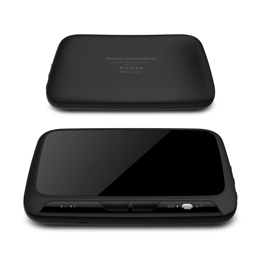 Беспроводная мини клавиатура H18 + Air Mouse с сенсорным экраном 2 4 ГГц QWERTY сенсорной