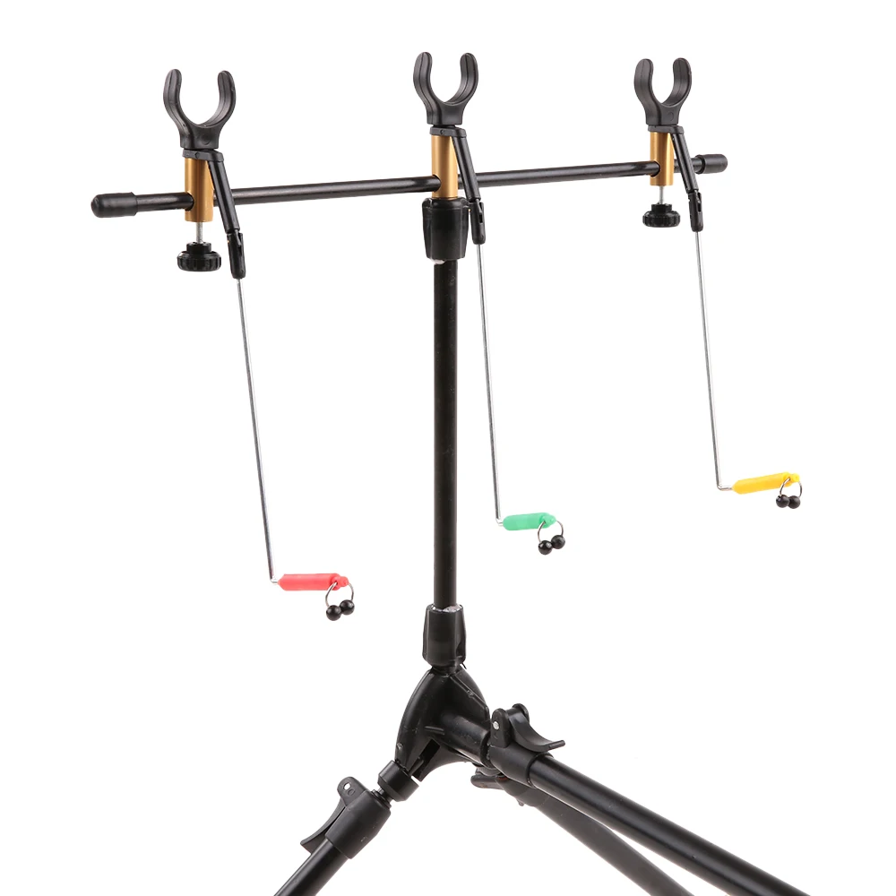 LIXADA Adjustable Retractable Carp Fishing Rod Pod Stand Holder