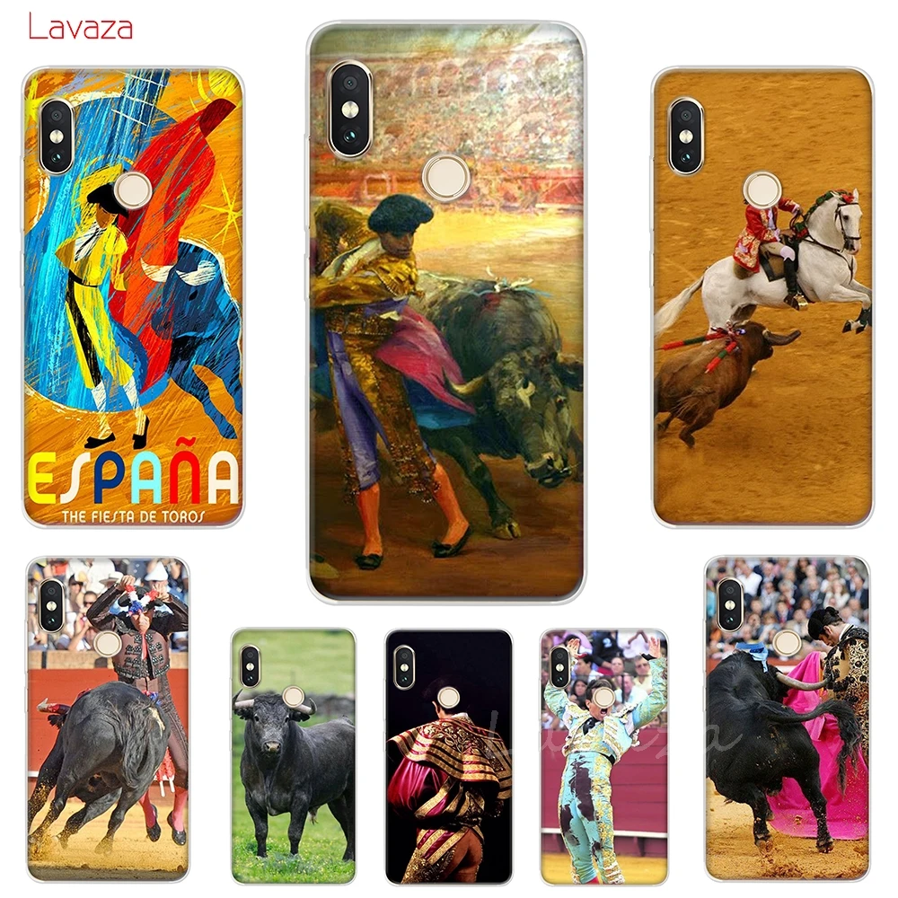 

Lavaza Spanish bullfighter Hard Phone Case for POCOPHONE F1 Cases for Xiaomi Redmi Note 6 Pro 6A Mi 8 Lite Cover