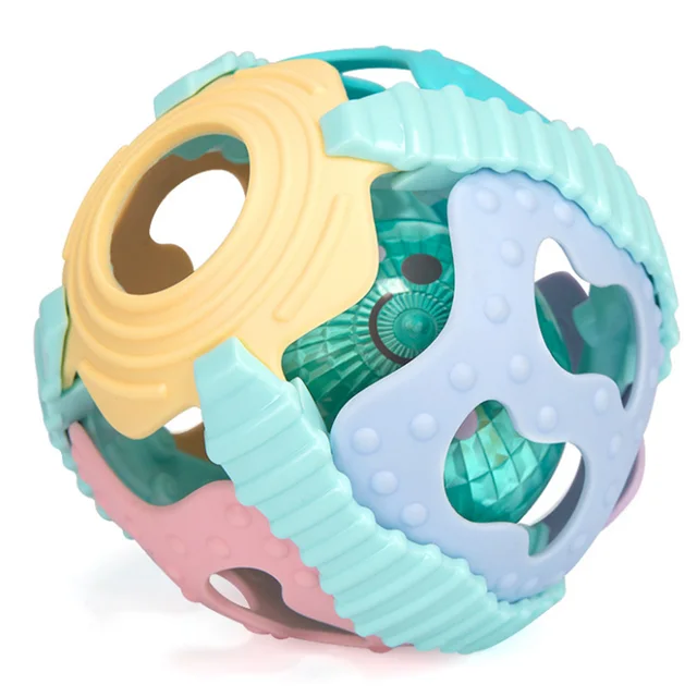 Buy Baby Sound And Light Soft Rubber Fitness Ball