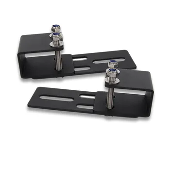 

2pcs Metal Car roof rack light bracket Crossbar Luggage-rack bumper bull bar Mounting holder for Led Light Bar work light 4x4