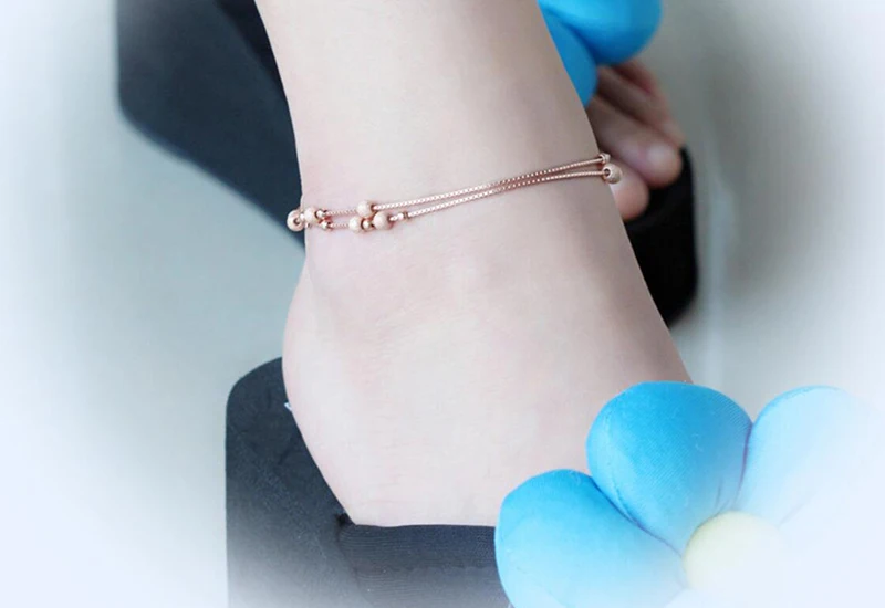 Sinya silver anklets bracelets sl45 (1)