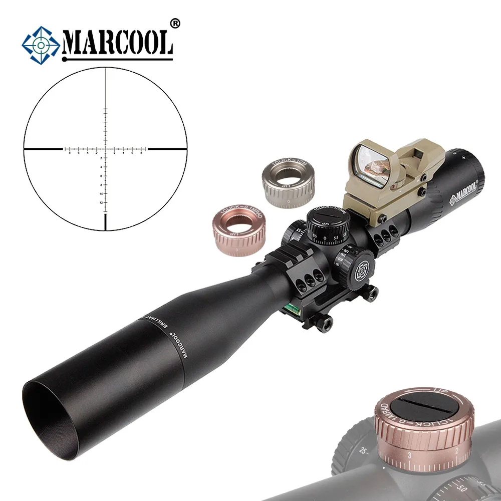 Золотое кольцо MARCOOL BLT 10X44 SF Охотничий Тактический прицел для винтовок