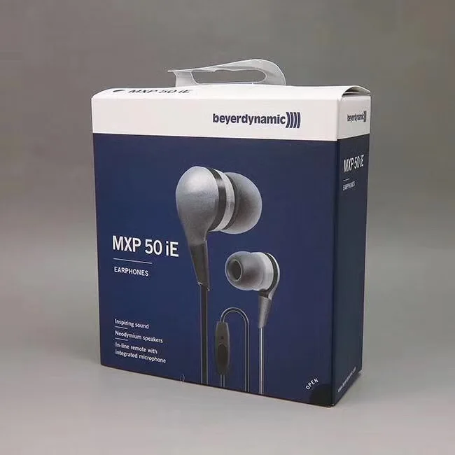 

Genuine Beyerdynamic MXP50iE In Ear Earphones with mic&remote for smartphones