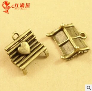 A3549 Free Shipping 50pcs/bag size 29*21mm color bronze Chair Antique diy pendant Jewelry findings for chain accessories A3549 Free Shipping 50pcs/bag size 29*21mm color bronze Chair Antique diy pendant Jewelry findings for chain accessories