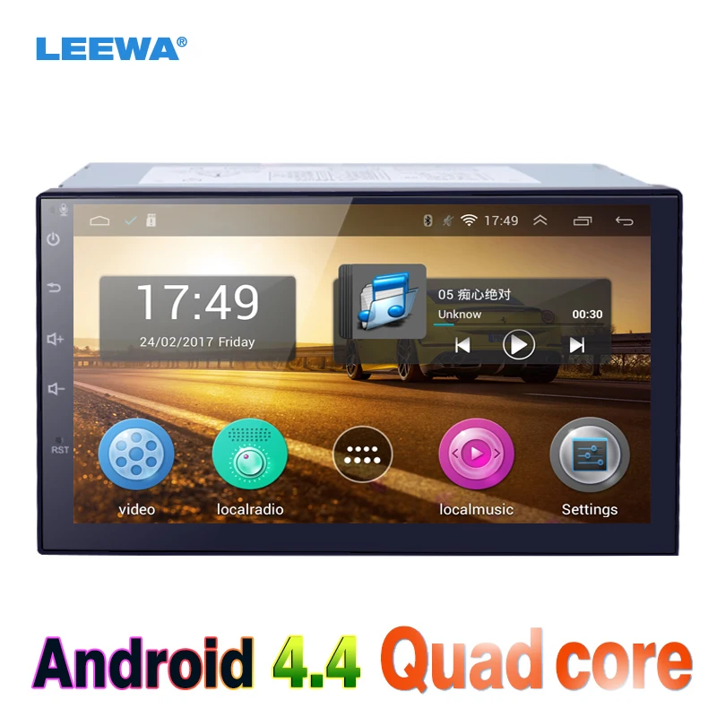 

LEEWA 7'' Android 4.4 Car Player (Without DVD)GPS Navigation For Hyundai Terracan/Santa fe/Matrix/Elantra/Lavita Wifi Bluetooth