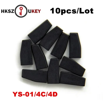 

HKSZUKEY 10pcs auto car key Transponder chip CN1 CN2 Copy 4C 4D Chip for CN900 key Pro ,YS-01 Chip for CN900 & AD900 Key program