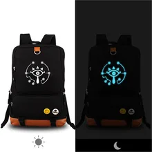 Оксфордская школьная сумка Новая высококачественная популярная игра Легенда о Зельде Светящийся рюкзак для ноутбука с рисунком ткань Mochila Escolar