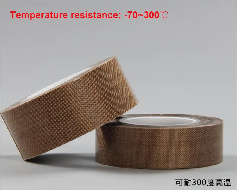 PTFE тефлоновая клейкая лента ткань Hi-Temp изоляционная 50 мм* 10 м* 0,13 мм запечатывающая машина высокотемпературная ткань термостойкая