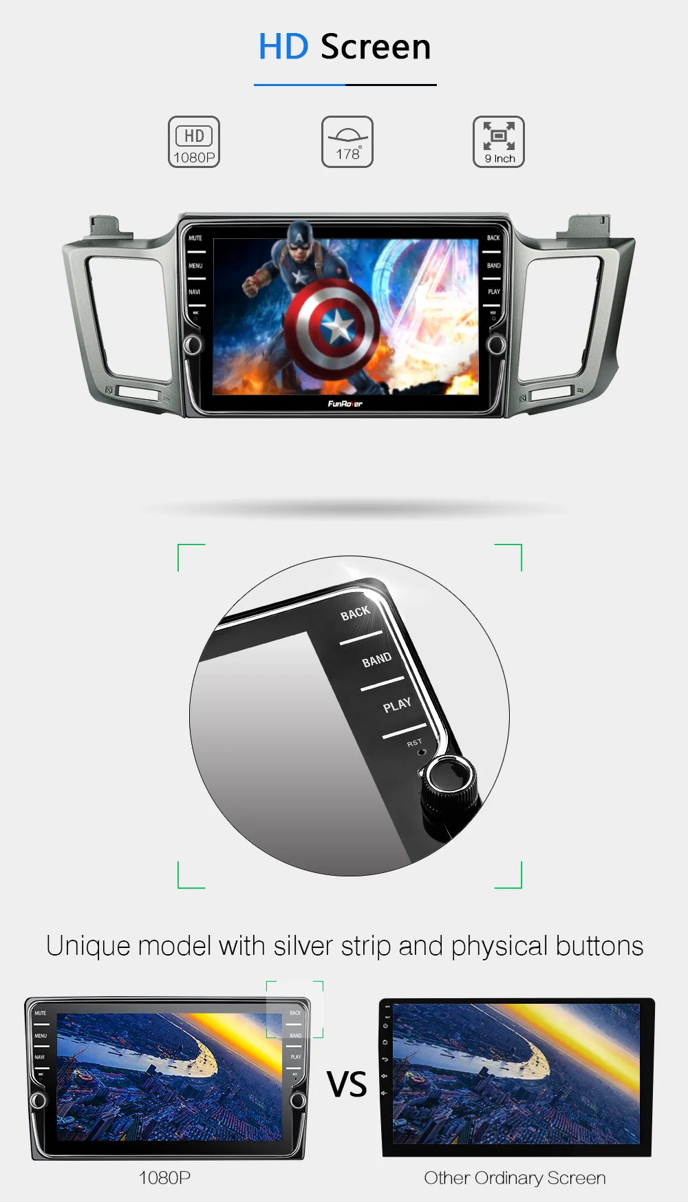 Perfect Funrover 4G android 9.0 car radio multimedia player 2 din car dvd for Toyota RAV4 2013-2016 gps player navigation vedio DSP wifi 4 Perfect Funrover 4G android 9.0 car radio multimedia player 2 din car dvd for Toyota RAV4 2013-2016 gps player navigation vedio DSP wifi 4