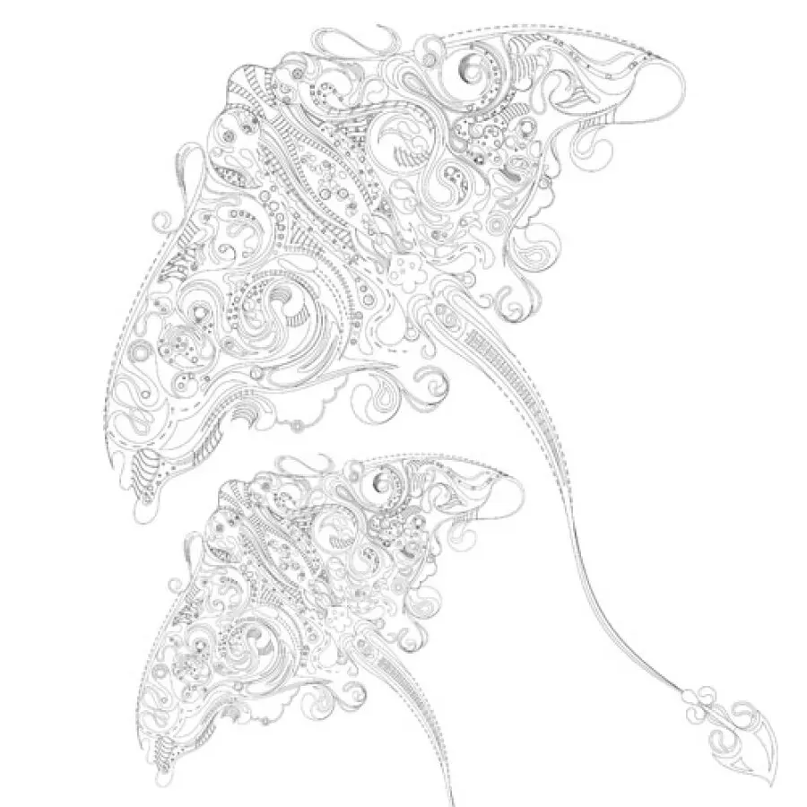 Рисунок 2 - Книга-раскраска «Загадочный океан»