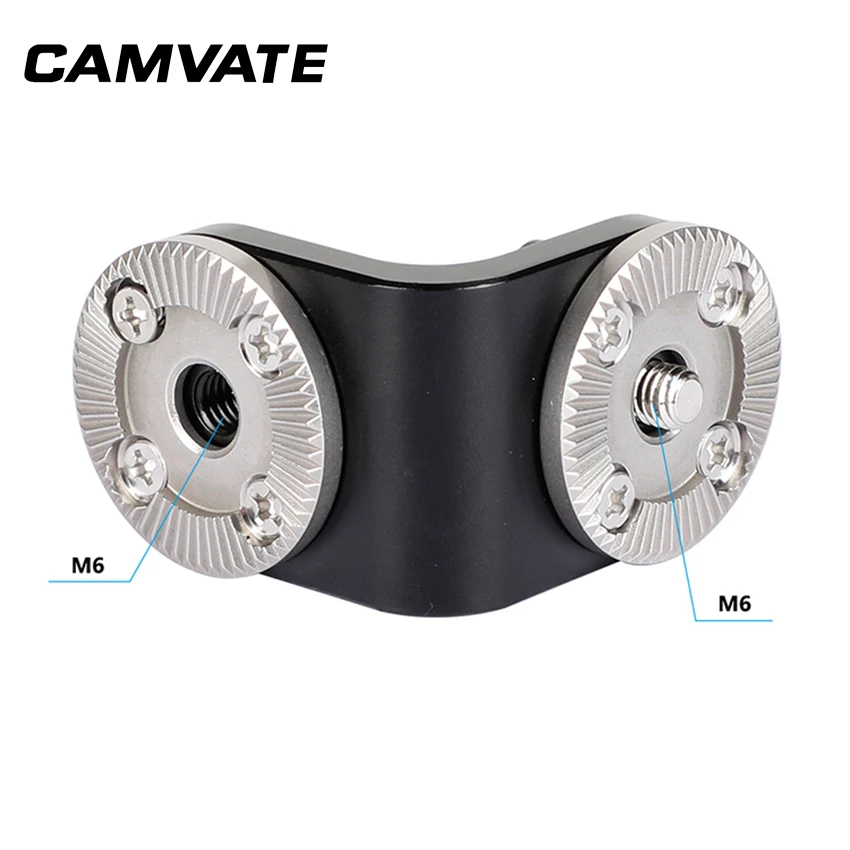 tipo Vertical da Montagem Dupla da Extensão das Rosetas de Arri de Camvate com a Linha Central Botão Preto m6 C2131 - Image 4