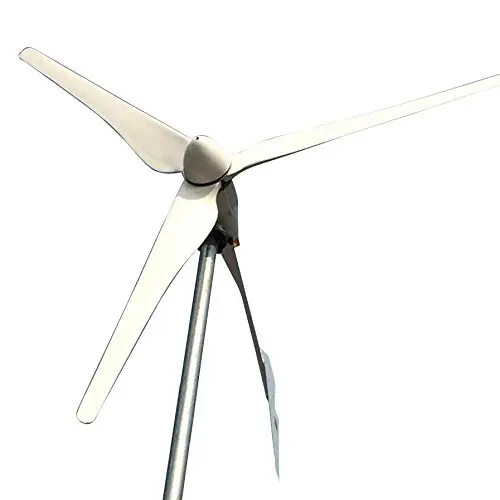 

Tumo-Int 2000 Watts 3 Blades Furled Tail Wind Turbine Generator with Wind and Solar Hybrid Controller (48V)