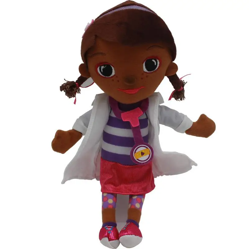 Аниме плюшевая игрушка доктор Доктор Mcstuffins Dottie Бегемот овца чучела плюшевая кукла для детей подарок для малышей горячая Распродажа 28-34 см - Цвет: 28cm