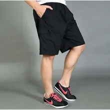 Большие размеры XL XXXL-6XL мужские летние комбинезоны шорты Свободные модные мужские шорты до колен