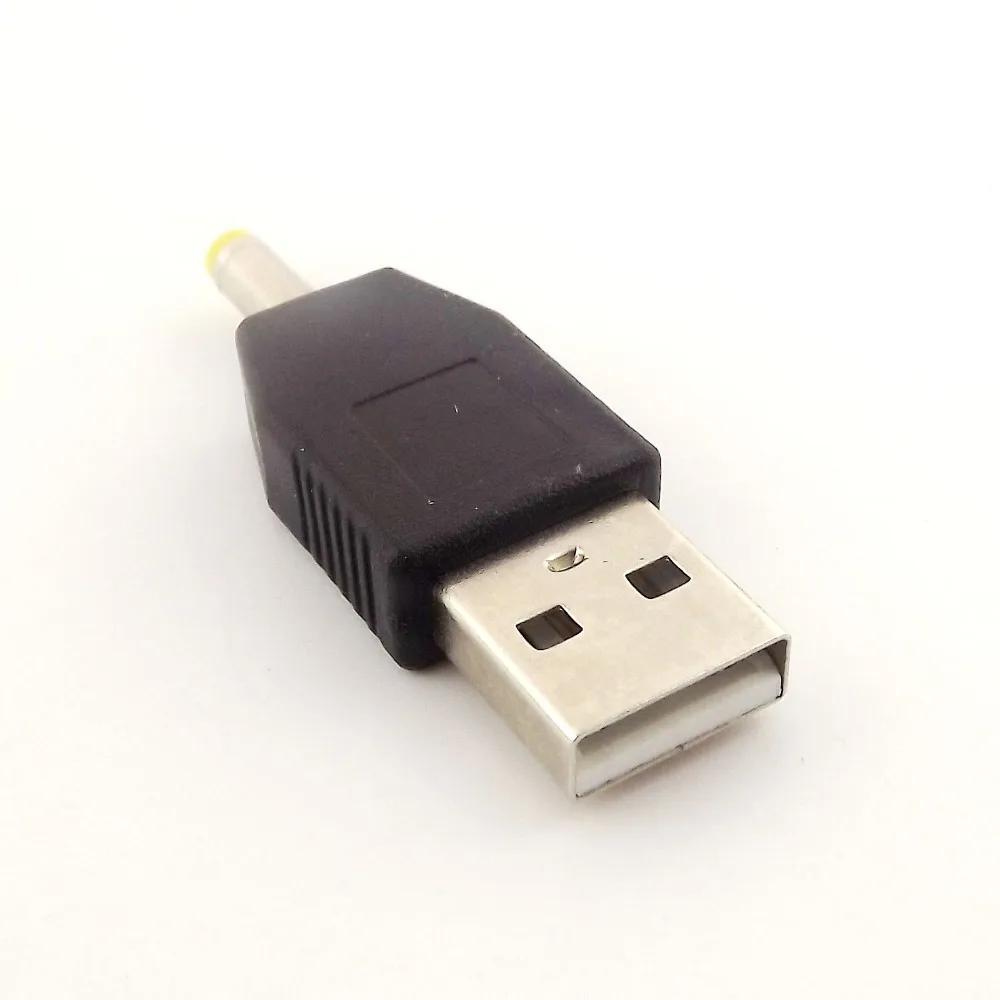 10 шт. USB 2 0 Тип A штекер DC 4 0x1 7 мм разъем адаптера питания 5 в постоянного тока|male