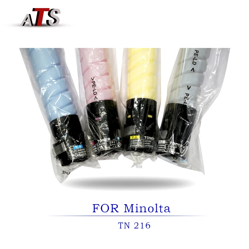 1 комплект BK524g CMY437g TN319 TN216 тонер картридж для Konica Minolta Bizhub C 220 280 360 совместимые
