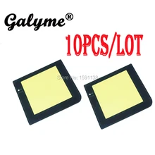 10 шт./партия,, пластиковая сменная панель с Двусторонний Скотч для GameboyGB, световая консоль, объектив для экрана GBL, крышка для объектива