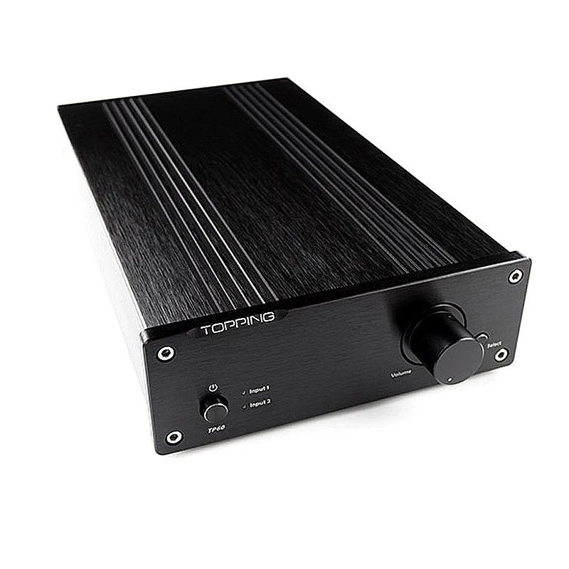 Cheap  TOPPING TP60 Home Class T Power Amplifier Audio Amp TA2002 Hi Fi Amplifiers 80W Professional Amplif