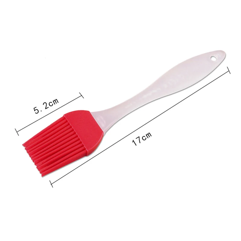 Silicone Basting Brush Pastry Barbecue Brush Oil Cream Butter Brush Mini Cake BBQ Grilling Baking Tools Kitchen Accessories (8-1)