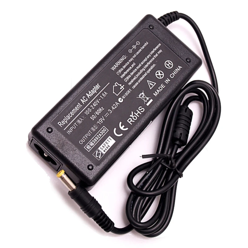 Universal AC Laptop Charger Adapter 19V 3.42A 5.5x1.7mm ...
