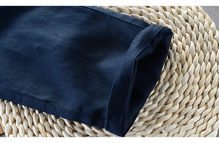 100% Quality Pure Linen Casual Pants Men Brand Long Trousers Men Business Fashion Pants For Men Pantalones Pantaloni Un Pantalon casual pants for men