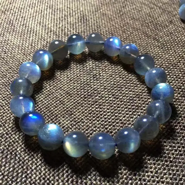 Bracelet Labradorite Bleue