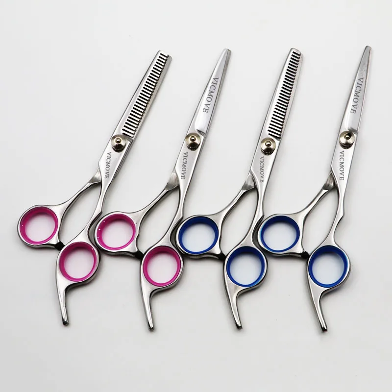 

6 Inch Professional Stainless Steel Hair Scissors Cutting and Thinning Barber Scissors Hairdressing Shears Blades Styling Tools
