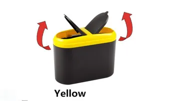 

1PC Universal Car Trash Can Garbage Dust Case for Renault 2 button Clio Scenic Megane 2 Duster Sandero for Honda Accord Odyssey