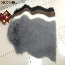 Домашний текстиль ковры для гостиной спальни Tapete имитация шерстяные коврики латексные Нескользящие прикроватный ковер реквизит для камеры 60X95