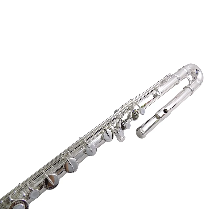 Jinbao Bass Flute C key flute Cupronickel flute musical instrument Jinbao Bass Flute C key flute Cupronickel flute musical instrument