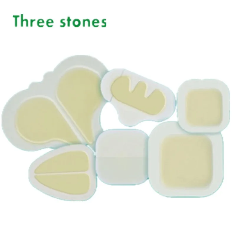 

Hydrocolloid Dressings-Configuration Tapered Edges Sterility Medical Sterile Adhesive hydrocolloid Bordered wound dressing