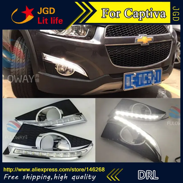 Captiva led фары