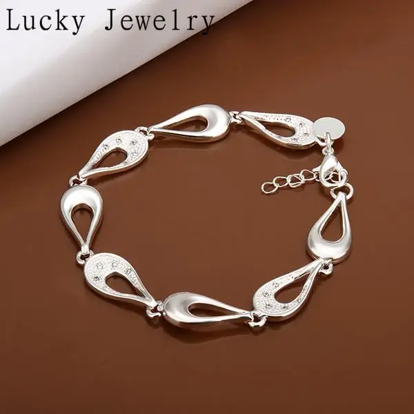 H338 Top Quality Latest Women Classy Design 925 silver plated bracelet Factory Direct Sale | Украшения и аксессуары